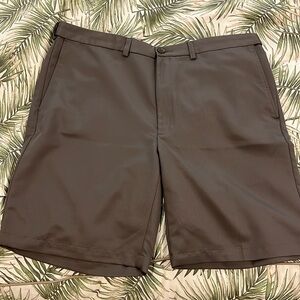 40 in brown shorts